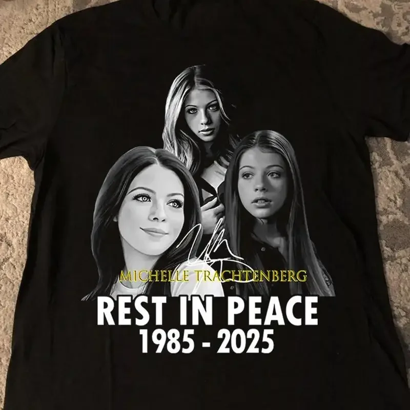 Michelle Trachtenberg 1985 2025 Merci pour les souvenirs T-shirt DO704