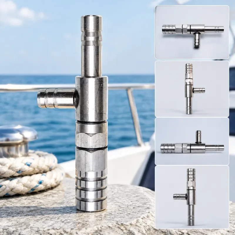 Stainless Steel Water Jet Vacuum Pump Laboratory Venturi Ejector Type High Efficiency Aspirator for Chemistry Lab Filtration