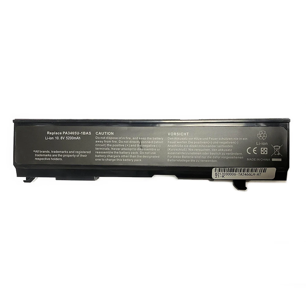 7XINbox PA3465U-1BAS PA3465U 10.8V 5200mAh Laptop Battery For Toshiba Satellite A100 A105 A110 A135 M105 M55 M70 Pro A100 Series