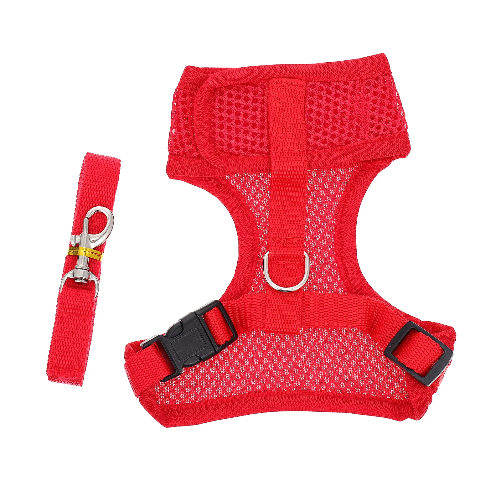 

Pet Chicken Vest Durable Rooster Harness Hen Leash Fabric Walking Rope Chicken Decor Supply Outdoor Activity Enjoyable Control
