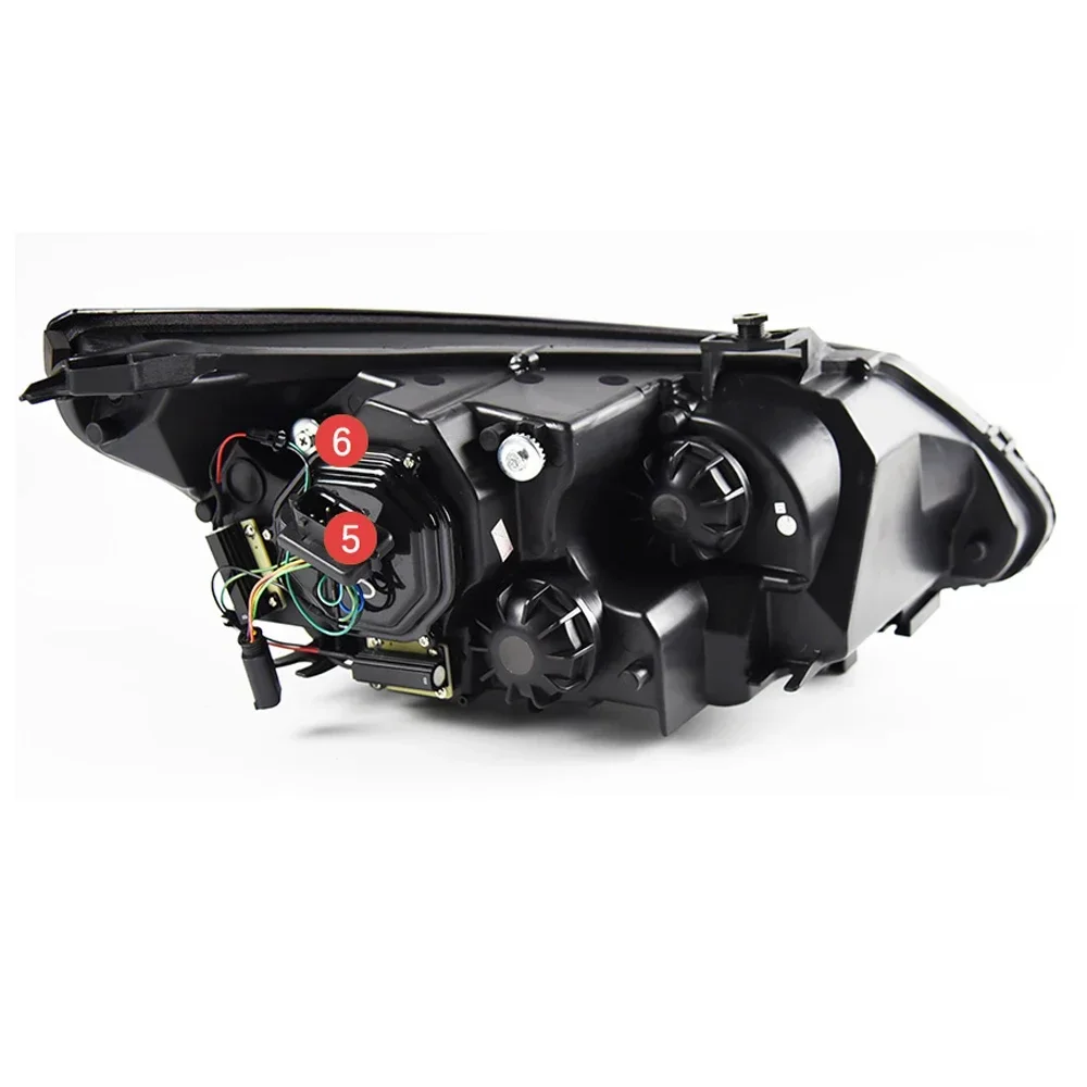 

Car Styling Headlight For BMW E60 2003-2010 523i 530i LED Dynamic Turn Signal Lens Head Lamp Accembly AutoAccessory