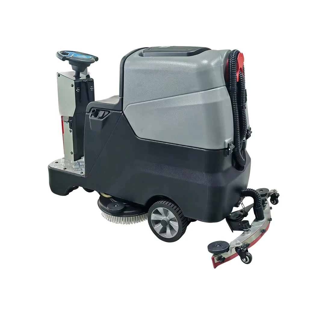 เครื่องดูดฝุ่นแบบนั่งขับสำหรับงานอุตสาหกรรมเชิงพาณิชย์ เครื่องขัดพื้นไฟฟ้า