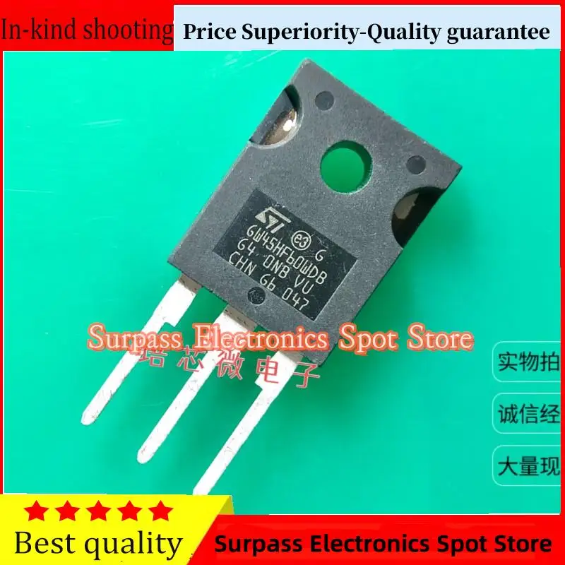 10PCS-100PCS  GW45HF60WDB  TO-247 45A 600V IGBT  Price Superiority-Quality guarantee