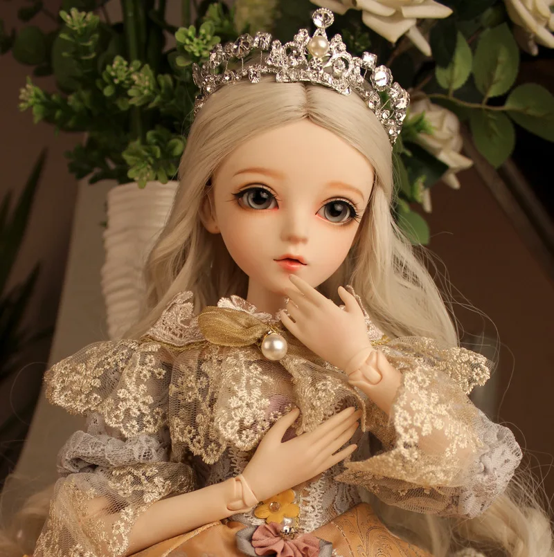 Bjd 1/3 Ball Jointed Doll Gifts For Girl Handpainted Makeup Fullset Lolita Princess Doll With Clothes