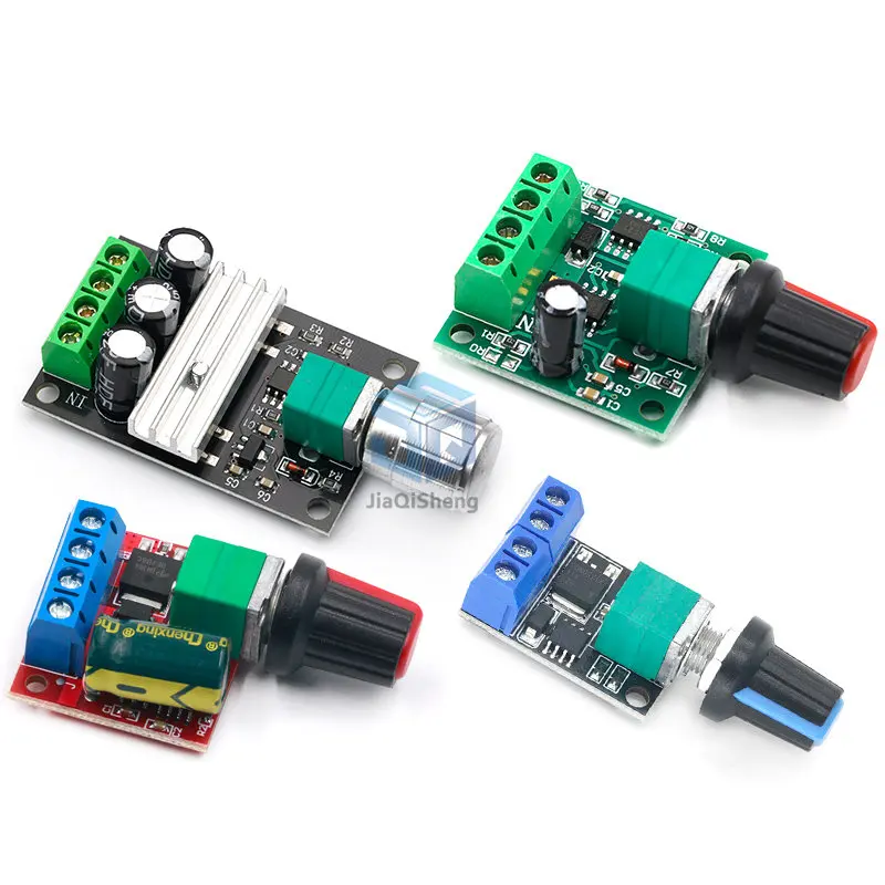 DC 6V 12V 24V 28VDC 3A 80W PWM Motor Speed Controller Regulator Adjustable 3A Motor Speed Controller Regulator