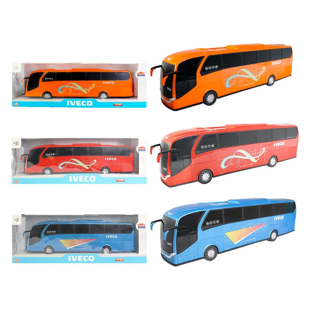 Travel Bus Iveco Assorted Toy