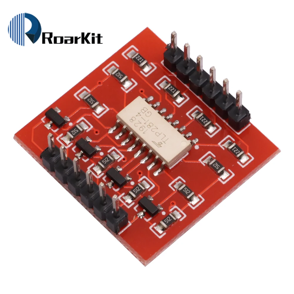 5/10PCS TLP281 4-Channel Opto-isolator IC Module For Arduino Expansion Board High And Low Level Optocoupler Isolation 4 Channel