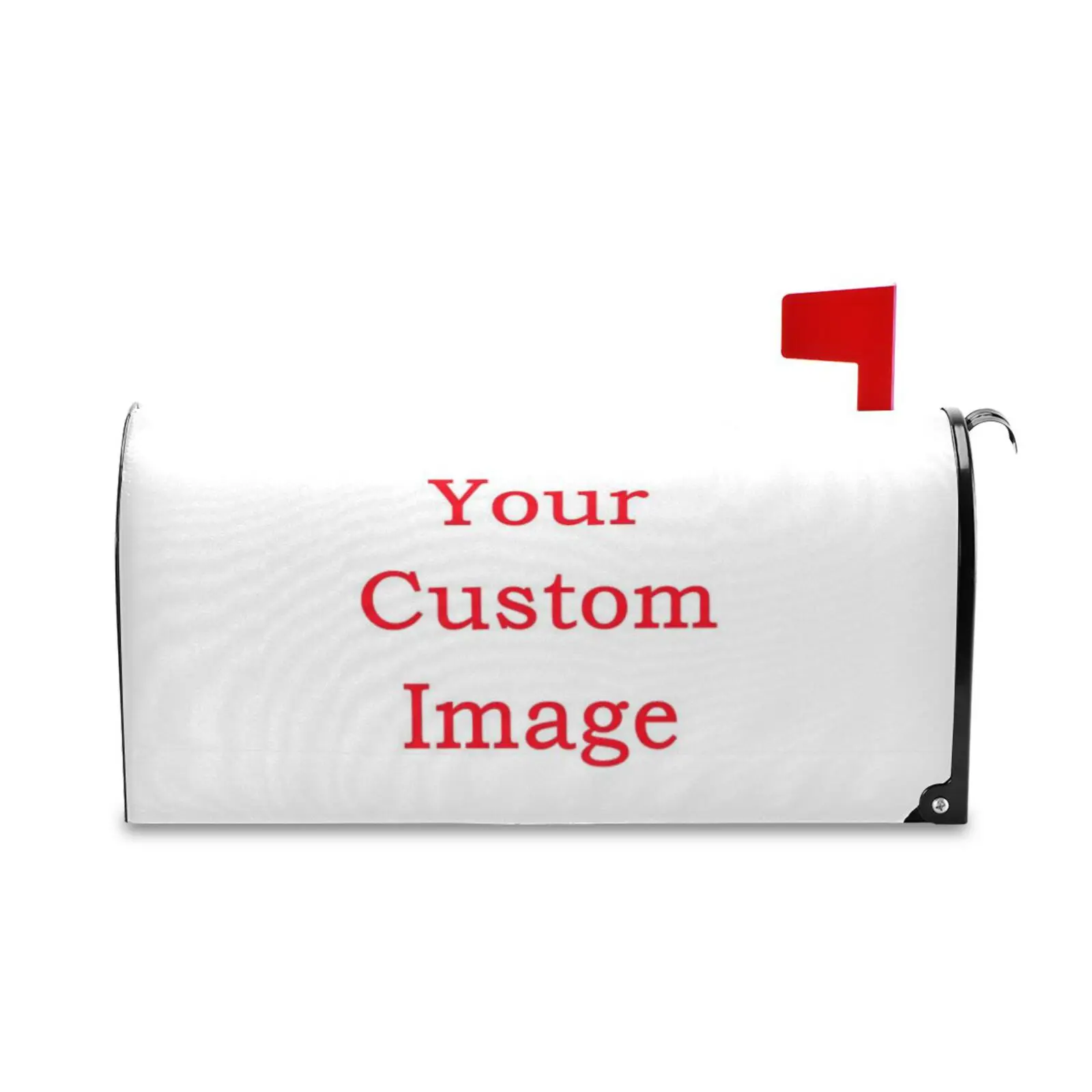 Custom Mailbox Cover Wrap Polyester Material With Magnetic Strip Standard Size Letter Post Box Cover Sticker Home Garden Decor