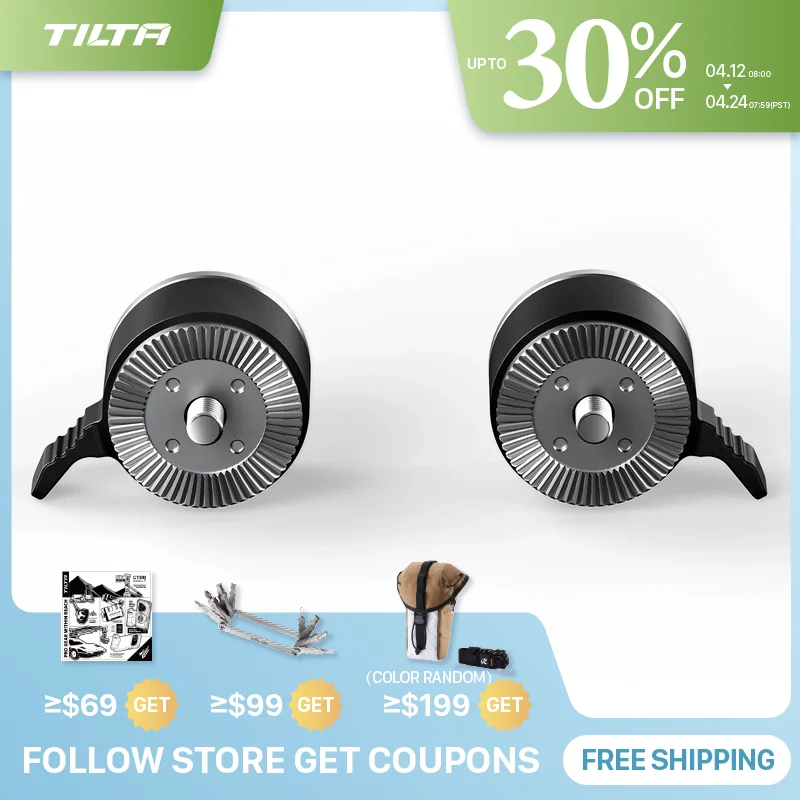 TILTA TA-ARA-L-B Quick Adjust Rosette Adapter Black ARRl standard rosette