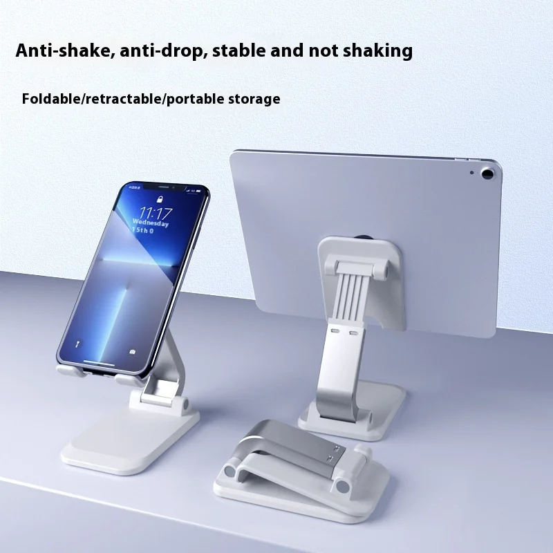 

Mobile Phone Holder Portable Desktop Multifunctional Stand Folding Retractable Live Drama Stands Mobile Phone Tablet Universal