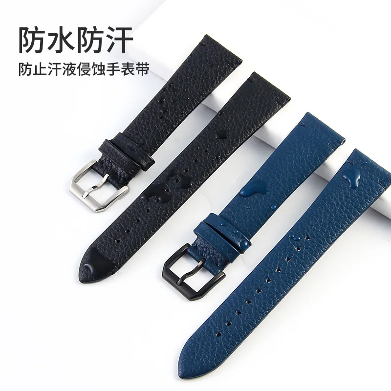 For Armani Cow Leather Watch Strap Men's AR11105 AR1979 AR2501 AR1012 AR2448 Chain Watchband Universal Bracelet 22mm Wristband