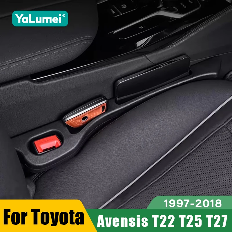 For Toyota Avensis T22 T25 T27 1997- 2013 2014 2015 2016 2017 2018 Universal Car Seat Leak Proof Strips Gap Side Seam Storage