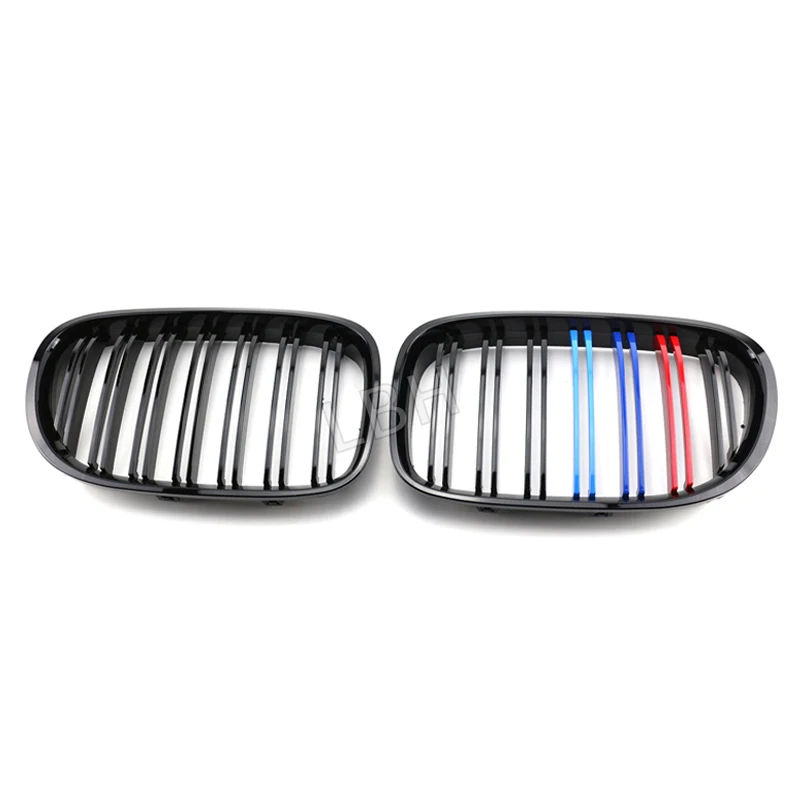 

fit for 2009-2016 BMW 7 Series F01 F02 F03 Three-colour ABS Car Front Kidney Grille Mesh Racing Grills Radiator Ventilation Grid