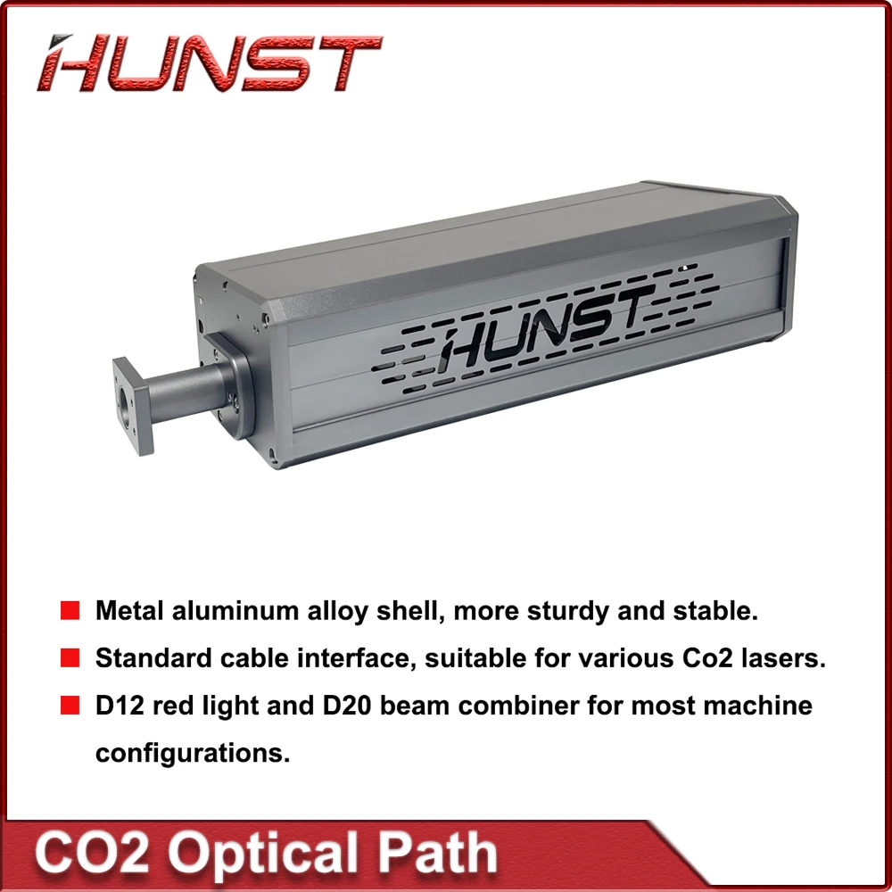 

HUNST Co2 Gray Optical Path Mechanical Parts Laser Module Path SYNRAD CRD DAVI RF Laser Source Marking Machine Accessories