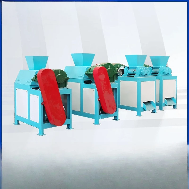 Nitrogen, phosphorus and potassium particle extrusion machine Organic compound fertilizer granulator Roller extrusion granulator