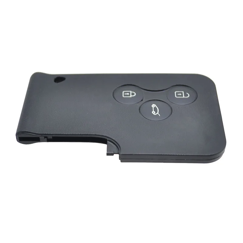 Car Remote Card Key Shell Fob Case For Renault Megane Scenic 2 Clio 3 With Uncut Blade 3 Button