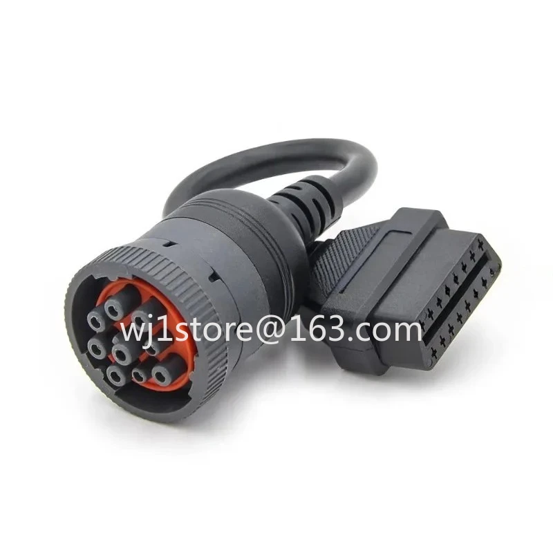 High-quality adapter  applicable to Cummins 9-pin connector truck diagnostics J1939 converter