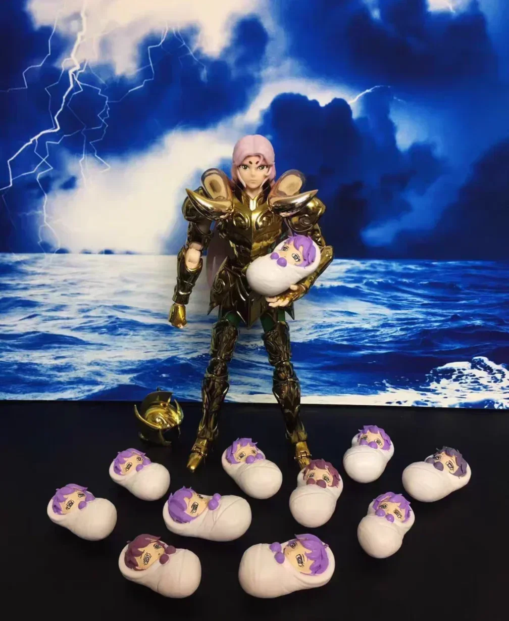 

Saint Seiya Cloth Myth Baby Athena Figure with Regular Original Color LC Color Toys Collection Toys Gifts