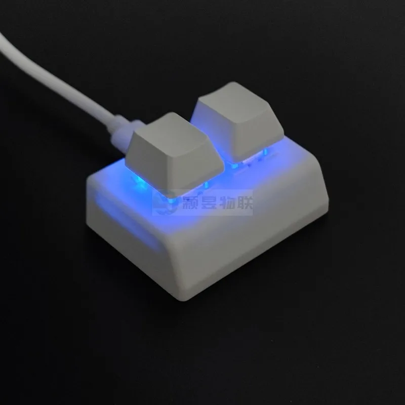 Copy and Paste Keyboard, Keypad, CTRL + CV, Custom Mini 2-key Hot-swappable Office Game One-key Password