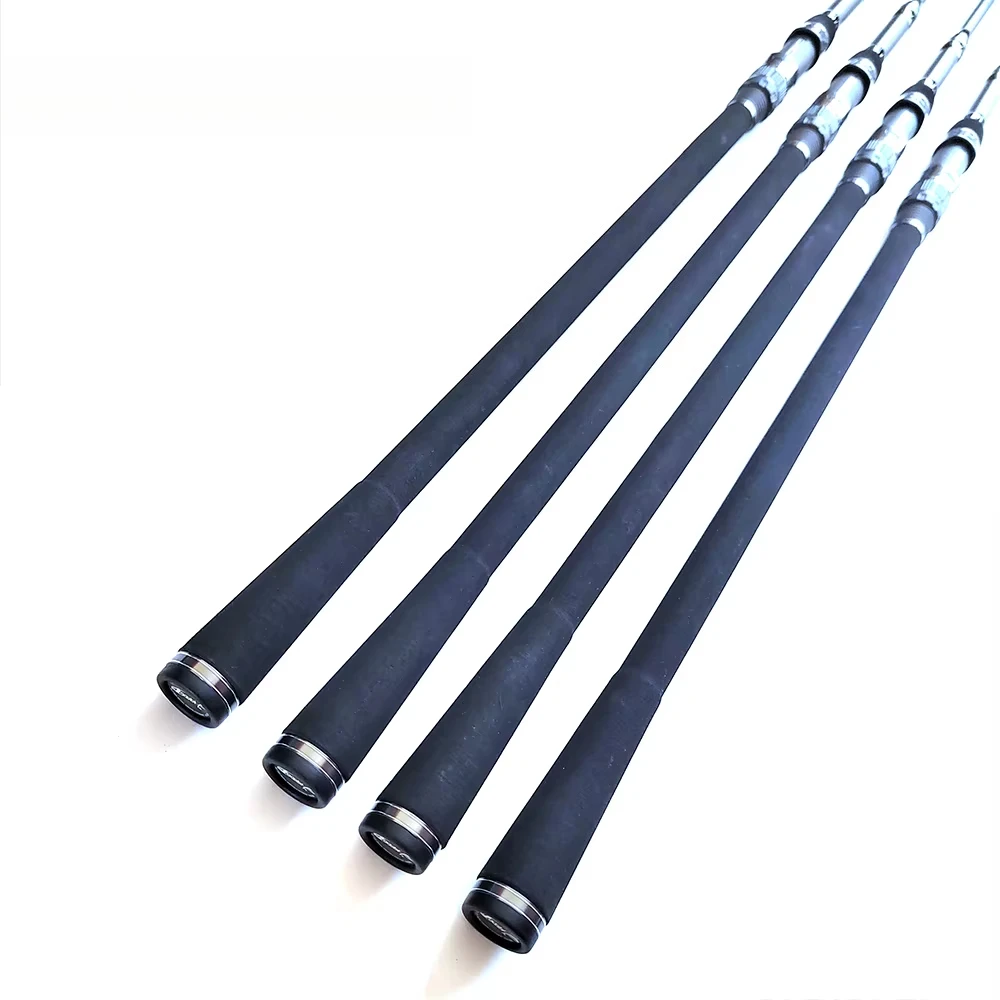 Spot 2 Carp Fishing Rod - 10 Feet, Black - High Carbon, Telescopic - Fuji Scroll Seat - Freshwater, Durable, Smooth Handling