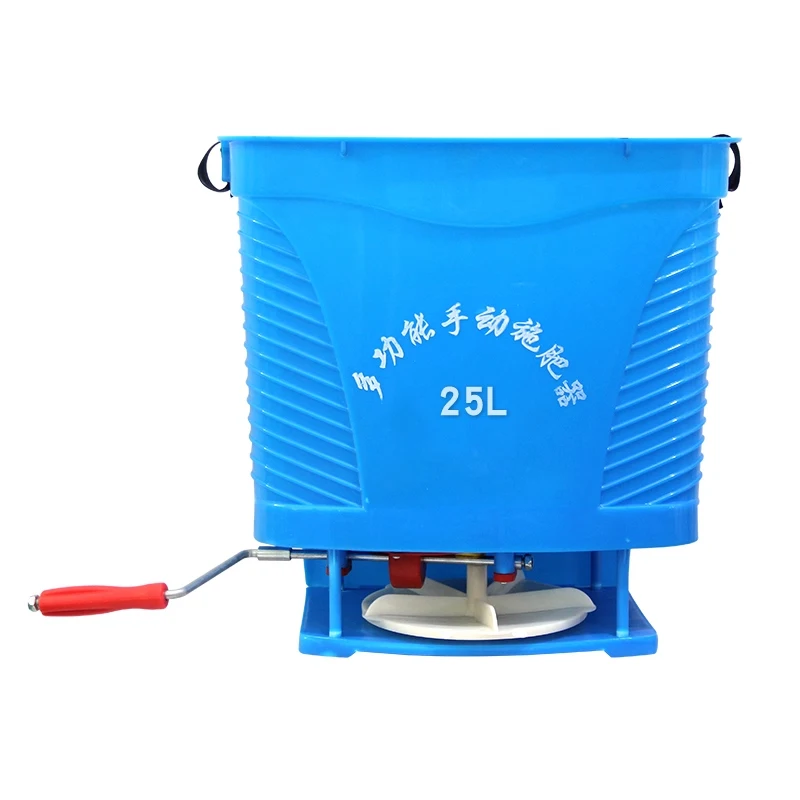 Multifunctional hand-crank fertilizer spreader, agricultural wheat fertilizer spreader, backpack fertilizer spreader, fully auto