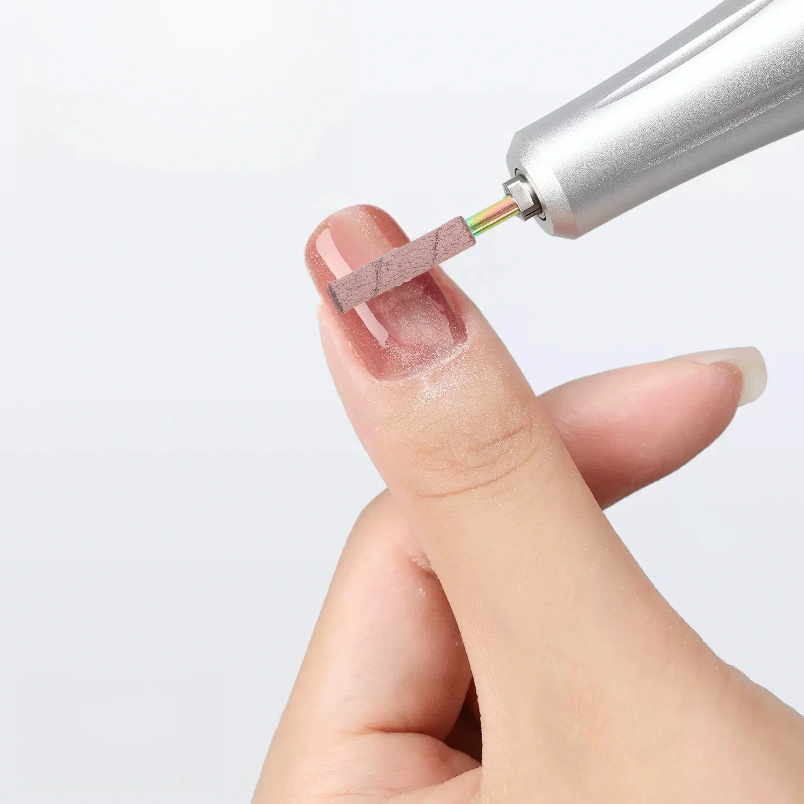 2 Pudełka Wydajnych Głowic Polerskich do Paznokci, Brzeszczoty z Drobnej Ziarnistości do Elektrycznej Frezarki do Paznokci, Zestaw Narzędzi do Manicure