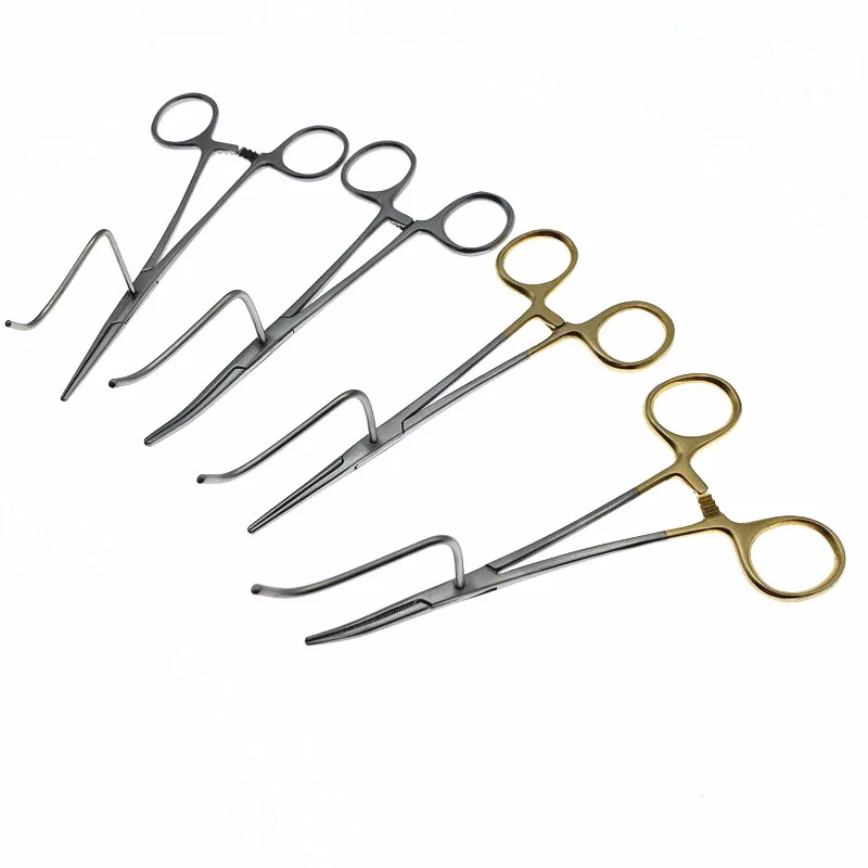 Cat Dog Animal Pet Sterilization Pliers Fixed Forceps Ovary Sterilization Pliers Veterinary Sterilization Tool