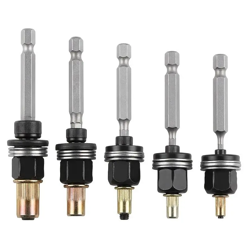 70 Stück Nietmuttern-Adapter für Elektrobohrmaschinen, M3-M8, verzinkte Nietmuttern, Nietzubehör für die Automobilmodifikation, Möbel und Metall. – Detail 4