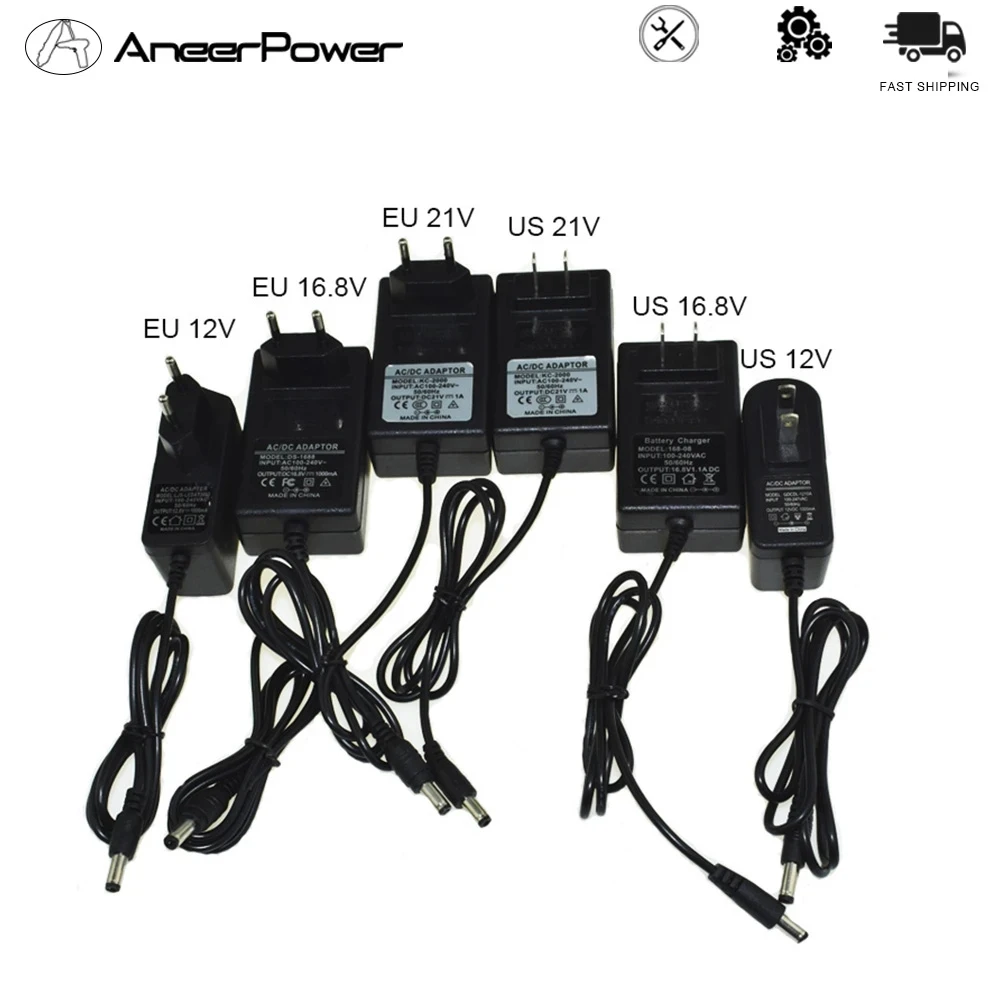 Li-ion Furadeira Elétrica Carregador de Bateria Furadeira sem Fio Chave de Fenda Elétrica 12v 16.8v 21v 25v