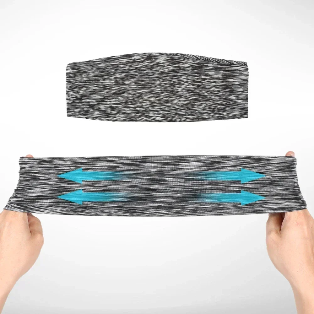 Esportes bandana correndo fitness sweatband elástico absorvente suor ciclismo jog tênis yoga ginásio cabeça banda bandagem de cabelo das mulheres dos homens