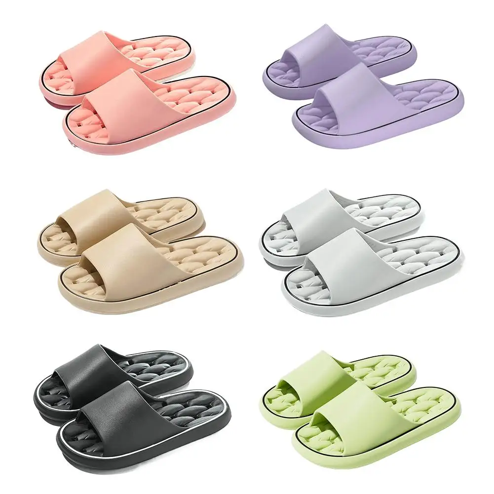 

Суперлегкие мягкие тапочки, простые модные шлепанцы, эластичная обувь из ЭВА, красочные кроссовки на дверь, шлепанцы для ванной комнаты