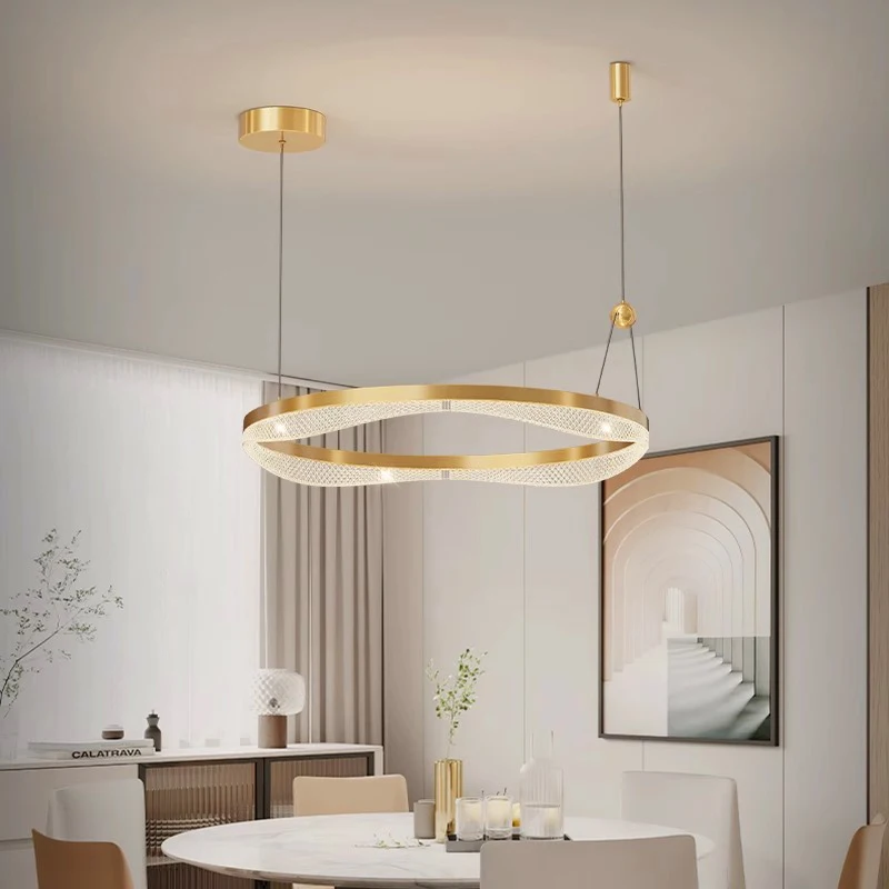 ديكور المنزل الحديث أضواء LED مصابيح إضاءة متدلية لغرفة المعيشة الثريات لغرفة الطعام معلقة ضوء الإضاءة الداخلية