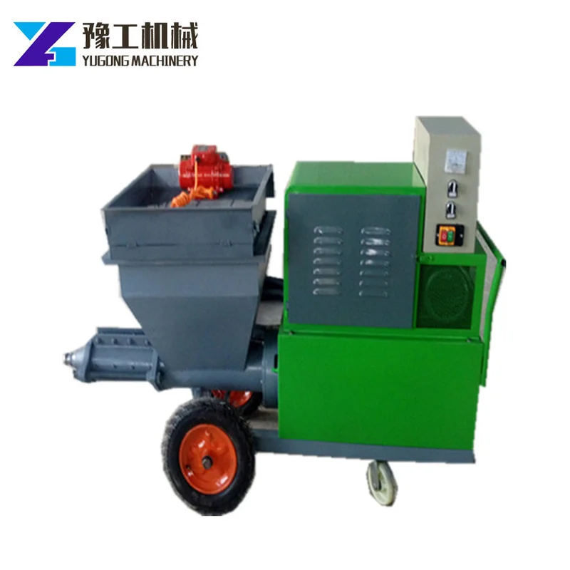 Plaster Cement Mortar Spray Machine Spray-gun-of-mortar-plastering-machine Plaster Pump Mortar Spray Plastering Machine