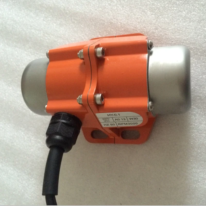 15W-40W 110V 220V 380V AC Vibrating Motor Aluminum Concrete Vibrator Single Phase Three Phase Adjustable Speed Vibrator