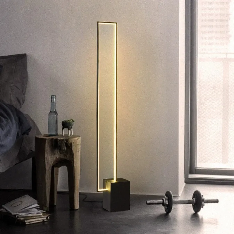 Nordic Art Vintage Wrought Iron LED Floor Lamp Modern Design Dimmable Warm White High Color Rendering Index 90