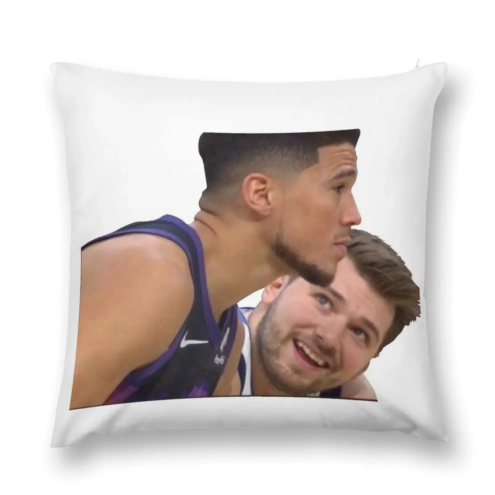 

The Luka Staredown Throw Pillow pillow cover christmas sleeping pillows Embroidered Cushion Cover Sitting Cushion pillow