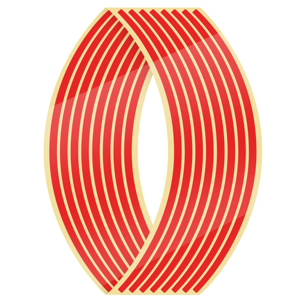 Wheel Stickers Reflective Rim Stripe Tape Bike Motorcycle For Yamaha Tenere 700 Accessories Atv And Utv Accessories Forza 350