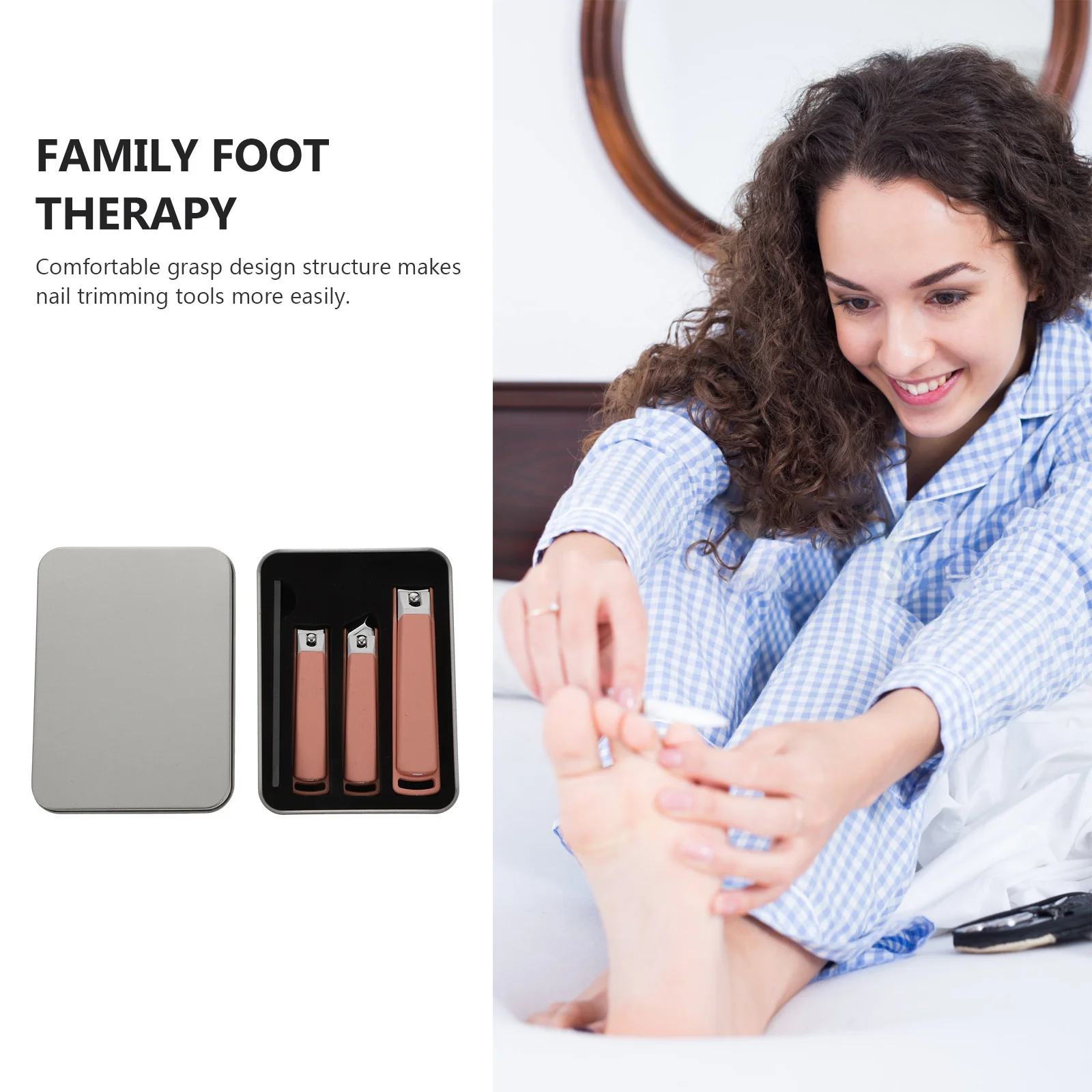 

1 комплект, профессиональный набор триммеров для ногтей, прочное острое лезвие для домашнего личного использования, тонкий портативный инструмент для ухода за маникюром и педикюром