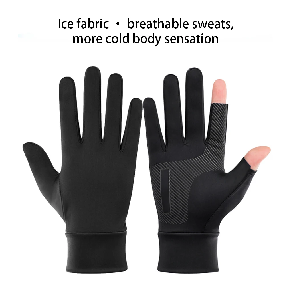 

Fishing Gloves Mittens Half-finger Mitten Lightweight Sport Glove