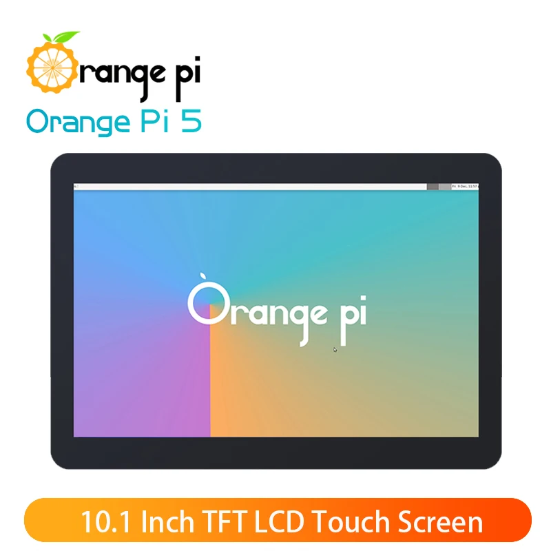 Orange Pi 10.1 Inch TFT LCD Touch Screen, Designed for Orange Pi 5 Single Board Computer