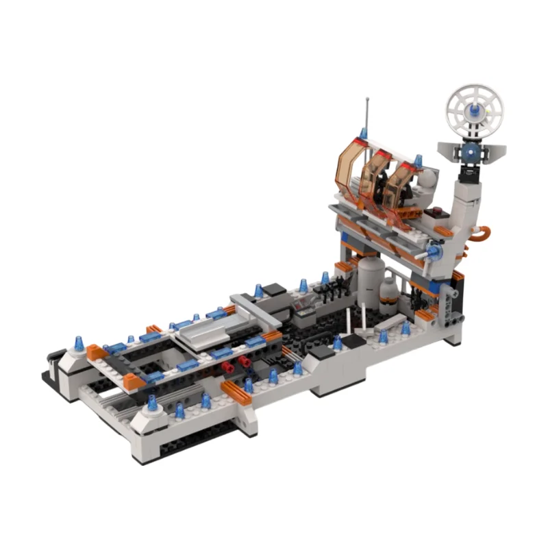 

Astro Fighter Launch Pad for 7695 MOC Building Blocks Space Base Model Bricks Assembly Kit Adult Collection Gift