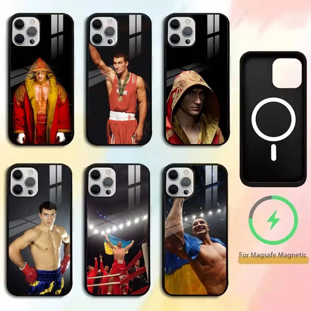 

Volodymyr Klitschko-Boxing Match-Combat Phone Case For iPhone17,16,15,14,13,12,11Plus,Pro Magnetic For Magsafe Wireless Charging