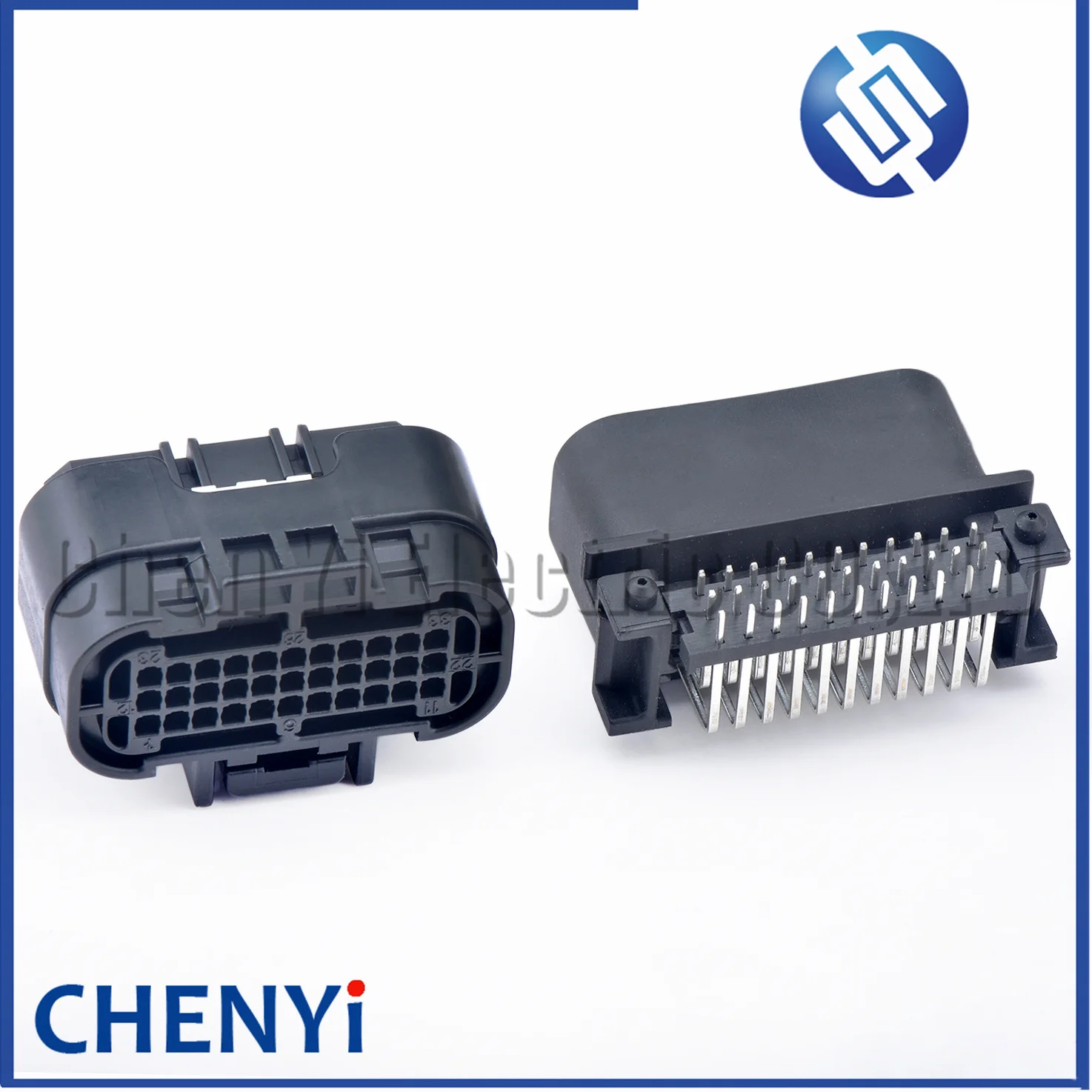 33 Pin car Motorcycle motorbike waterproof connector PCB Socket control system ecu plug 1554458-2 1554461-1 1554461-2 For Yamaha