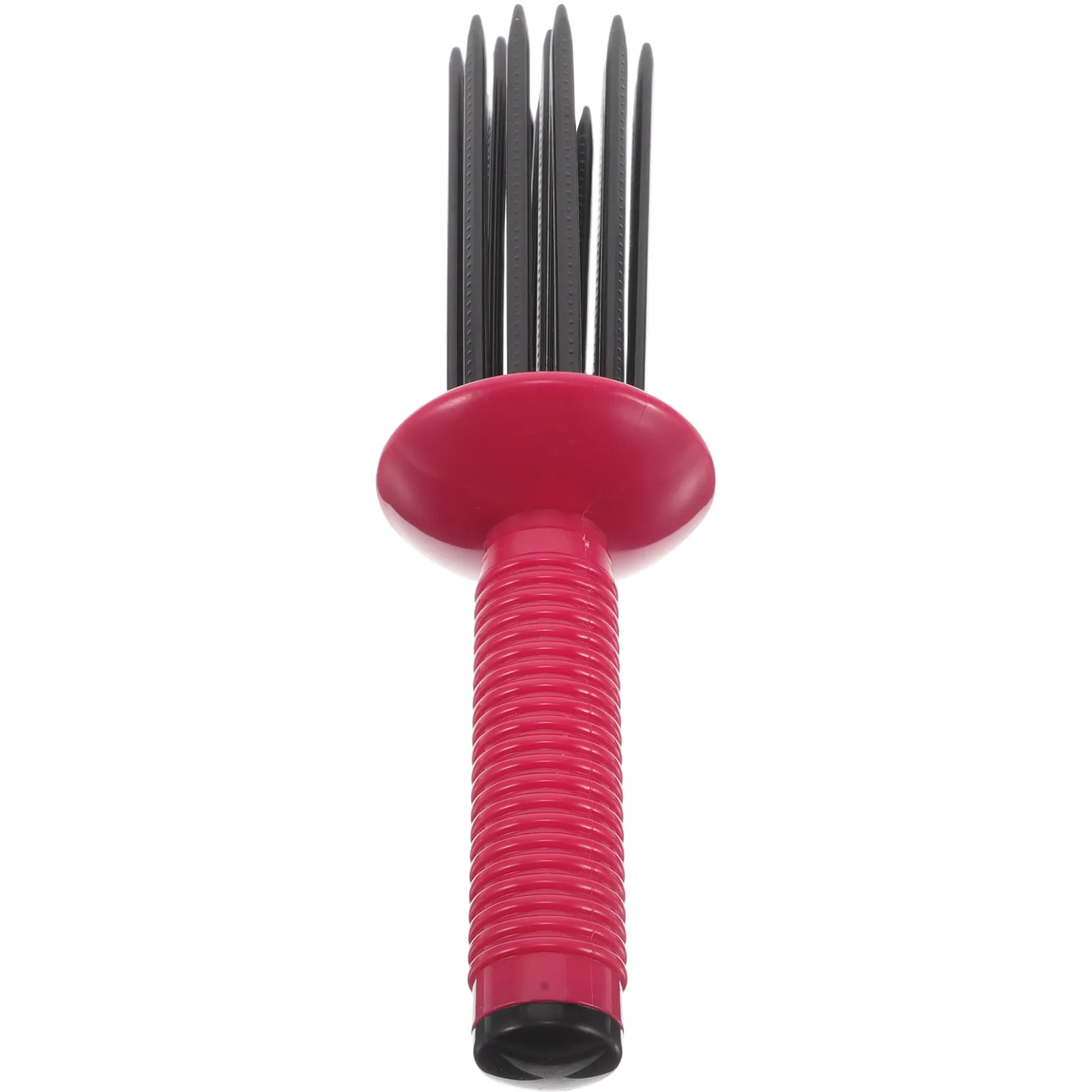 

Anti-Slip Blow Drying Curling Comb for Curly Hair Voluminous Styling Brush Round Hair Curler Detangling Roll Comb