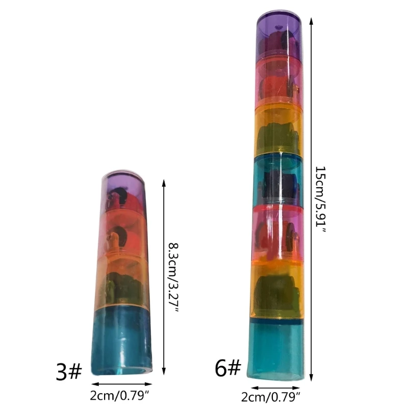 Diario giocattolo divertente 3 sezioni/6 sezioni Sigillo a rullo Tampone inchiostro colorato Strumenti per timbri Dropship