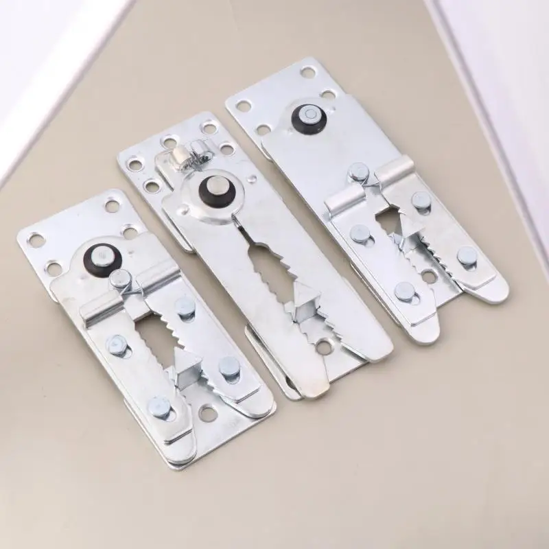 1Set Sofa Couch Sectional Connector Snap For Furniture Accessories Tool Metal Bracket Hinges