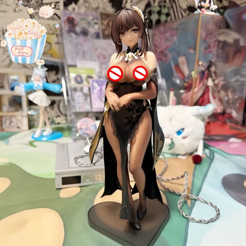 

In-Stock Azur Lane: Zhenhai - Qisheng Huayuan Model Figure | Birthday Gift, Anime & ACG Cheongsam Model Decoration