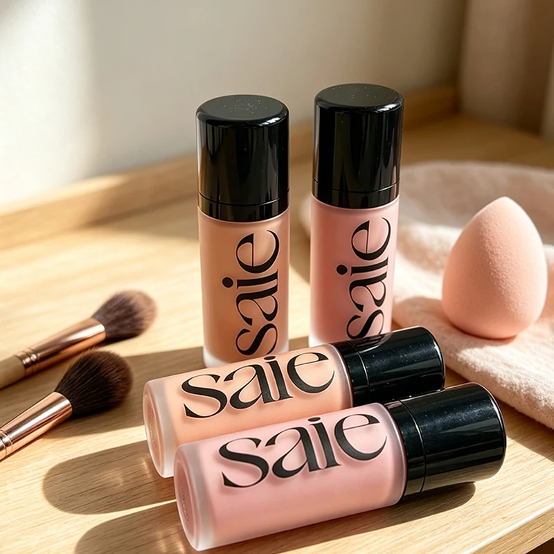 Fashion Saie High Gloss Long-lasting Texture Is Moist and Easy To Push Away Liquid Blusher Facial Contour Cream Makeup Products