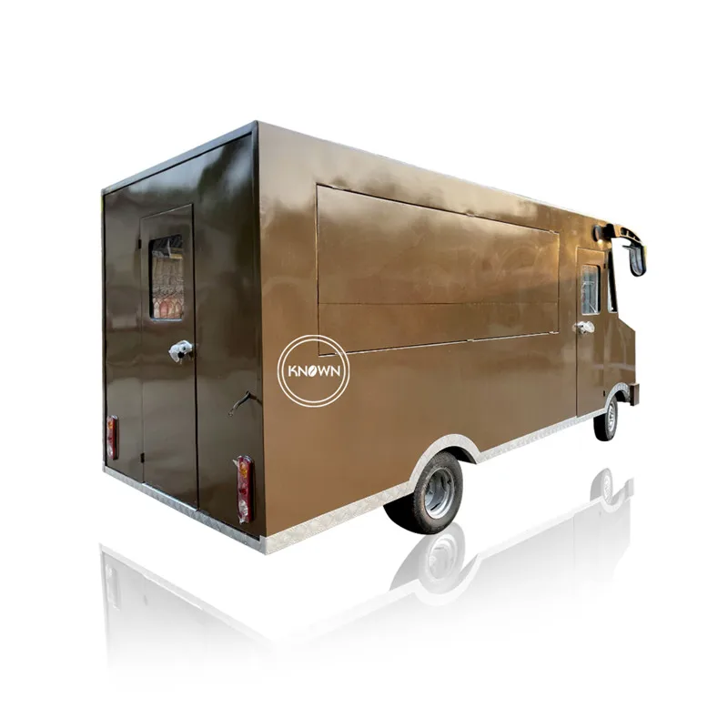 5 متر الكهربائية الغذاء شاحنة تقديم الطعام الرجعية فان توك توك المشروبات الباردة سلطة مخبز الآيس كريم عربة متنقلة الوجبات السريعة سيارة مع مطبخ كامل