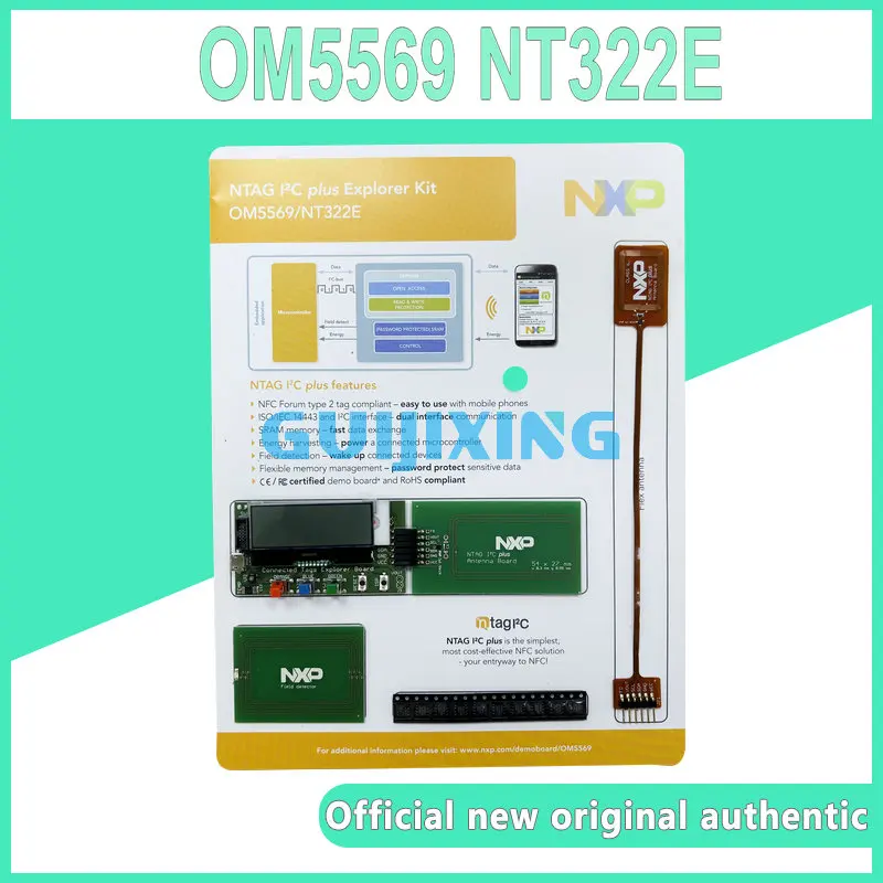 NXP OM5569/NT322E NT3H1101 NFC Assessment Board NTAG 12C Plus